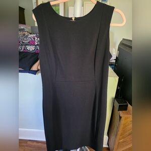Calvin Klein Classic Black Midi Dress